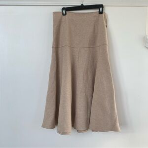OGL CashSoft Wool-like Flared Maxi Skirt NWT